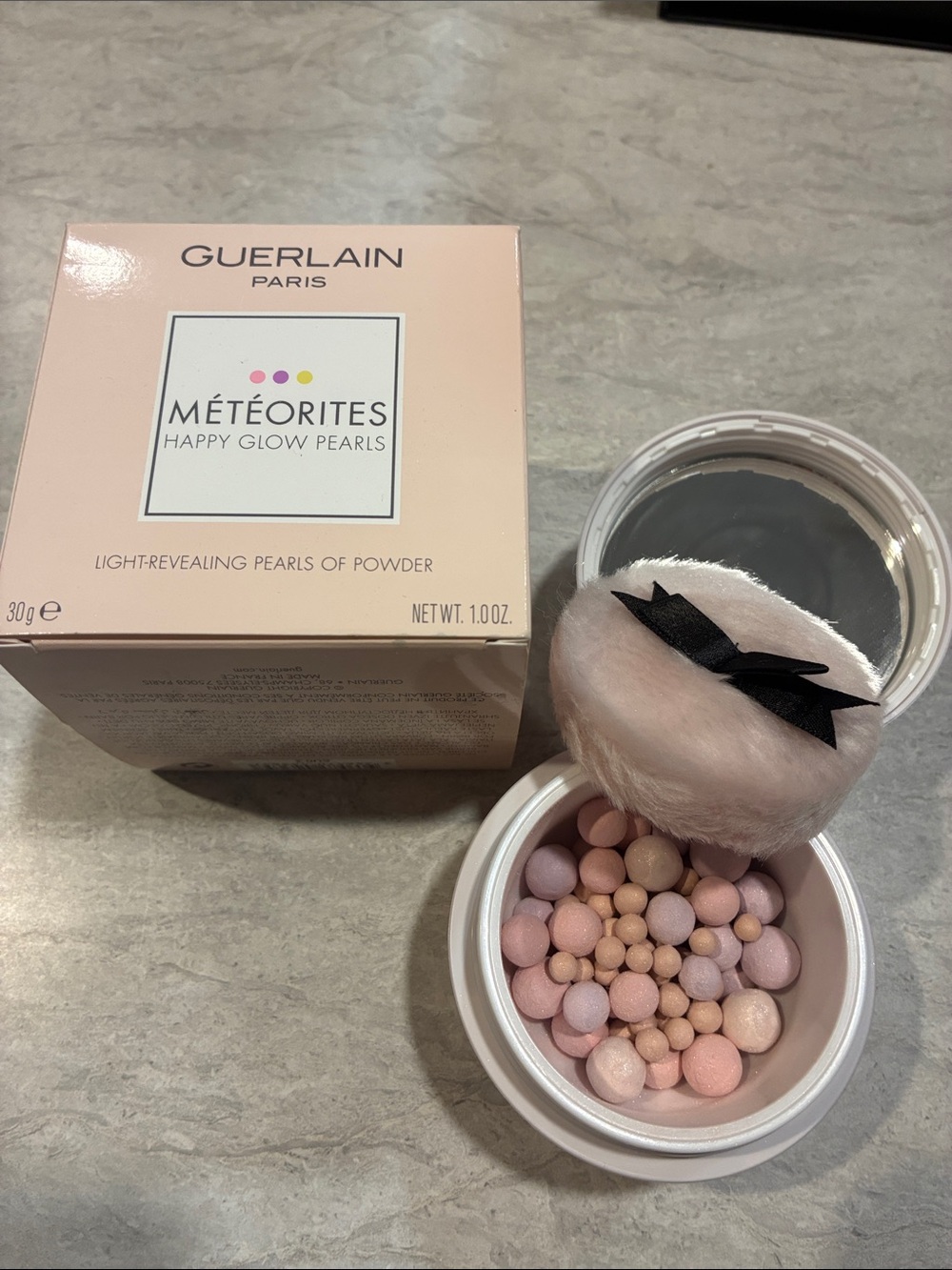 GUERLAIN Météorites Happy Glow Pearls — Pink, Purple & Yellow Accents
